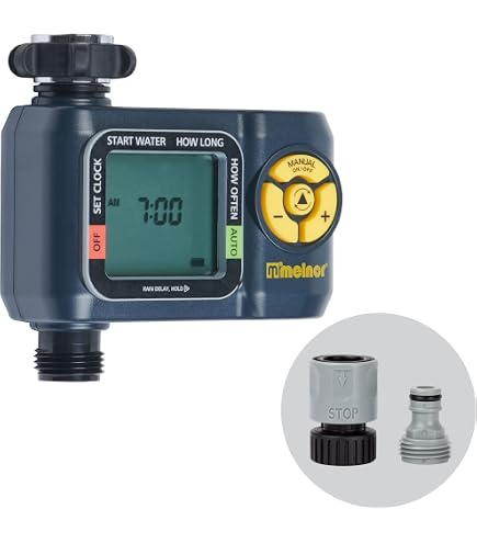 Amazon.com : Melnor 65166AMZ HydroLogic Digital Hose Timer, 2-Zone